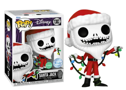 Funko Pop! Disney Tim Burtons The Nightmare Before Christmas Santa Jack 1383 Scented Funko Special Edition + Free Protector