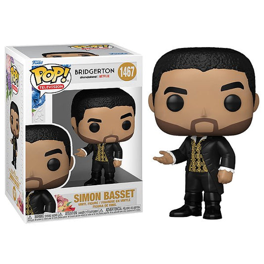Funko Pop! Shondaland Netflix Bridgerton Simon Basset 1467 + Free Protector