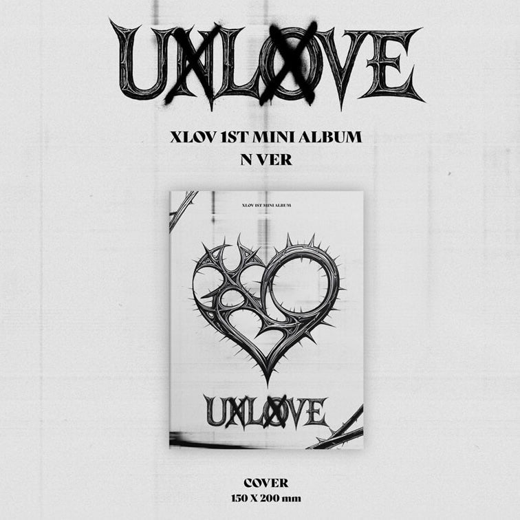 K-POP XLOV - 1ST MINI ALBUM [UXLXVE] (2 VERSIONS)