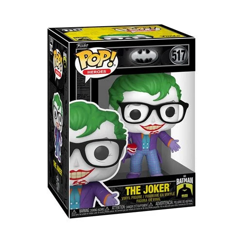 Funko Pop! DC Batman 85th Anniversary The Joker with Teeth #517 + Pop Protector