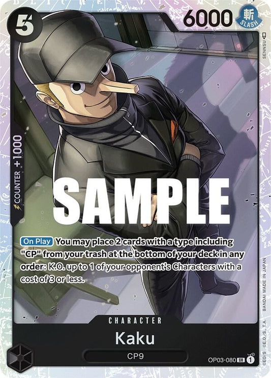 One Piece TCG! Kaku (080) - Pillars of Strength (OP03)