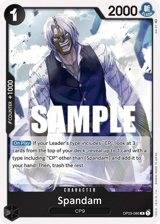 One Piece TCG - Spandam - Pillars of Strength (OP03)