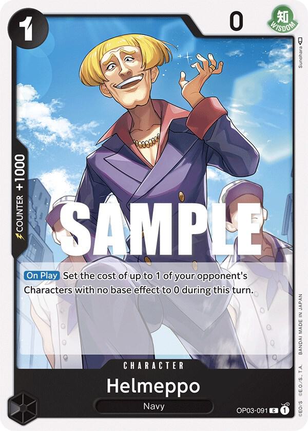 One Piece TCG - Helmeppo - Pillars of Strength (OP03)