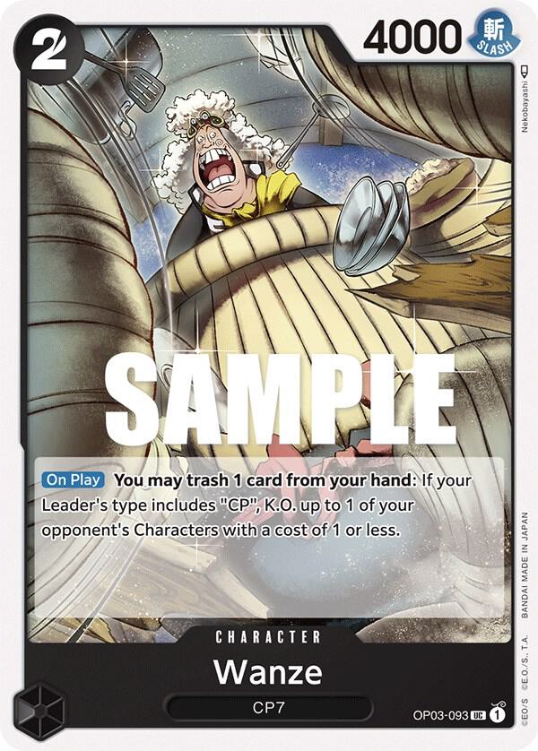 One Piece TCG - Wanze - Pillars of Strength (OP03)