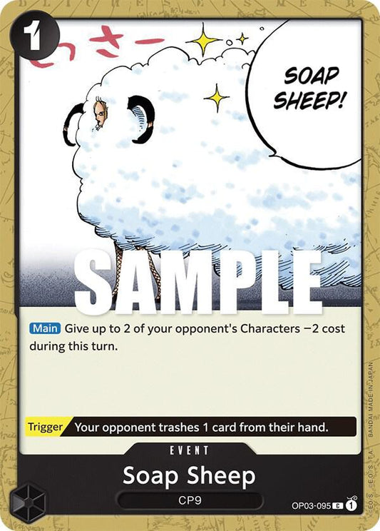 One Piece TCG! Soap Sheep - Pillars of Strength (OP03)