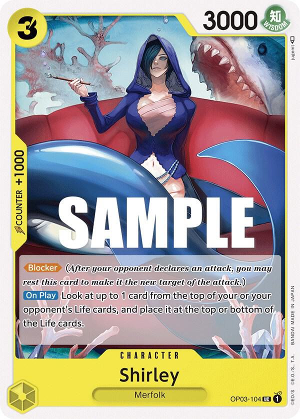 One Piece TCG! Shirley - Pillars of Strength (OP03)