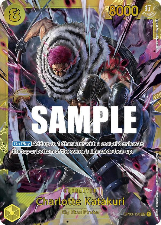 One Piece TCG! Charlotte Katakuri (123) - Pillars of Strength (OP03)