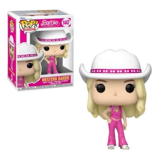 Funko Pop! Barbie The Movie Western Barbie 1447 + Free Protector