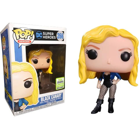 Funko POP! Heroes DC #266 - Black Canary 2019 spring convention + PROTECTOR !