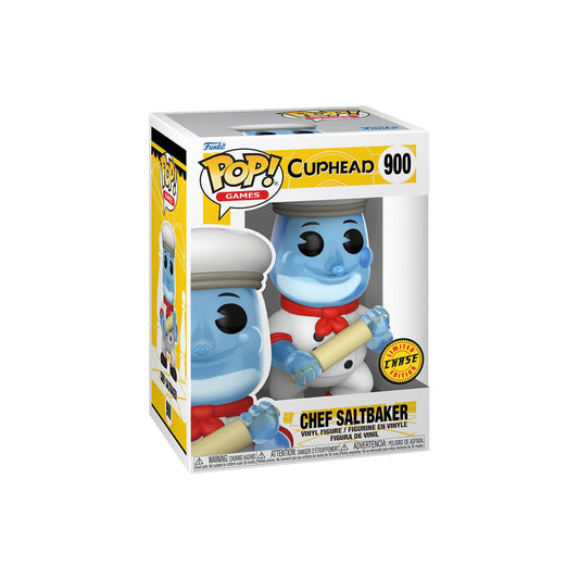 Funko POP! Games: Cuphead #900 - Chef Saltbaker CHASE + Protector