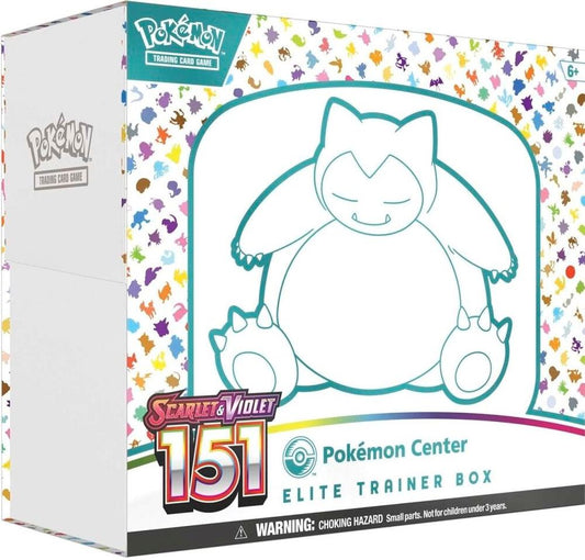 Pokemon TCG! 151 Pokemon Center Elite Trainer Box (Exclusive) - SV: Scarlet & Violet 151 (MEW)