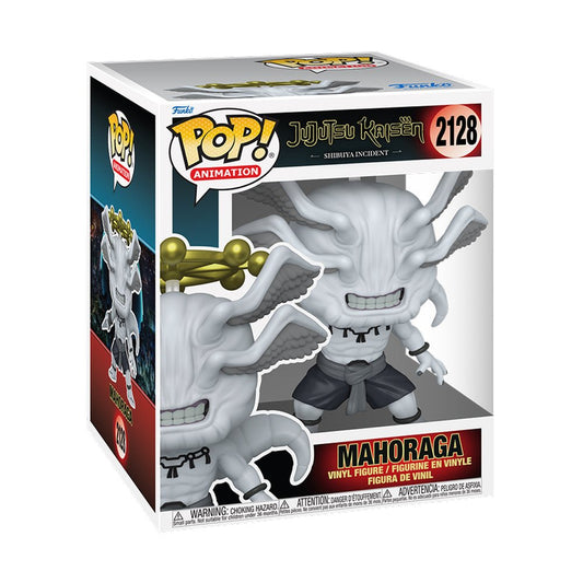 Funko Pop! Jujutsu Kaisen - Mahoraga 2128 6-Inch Figure + Pop Protector