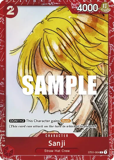 One Piece TCG! Sanji (Premium Card Collection -ONE PIECE FILM RED Edition-) - One Piece Promotion Cards (OP-PR)