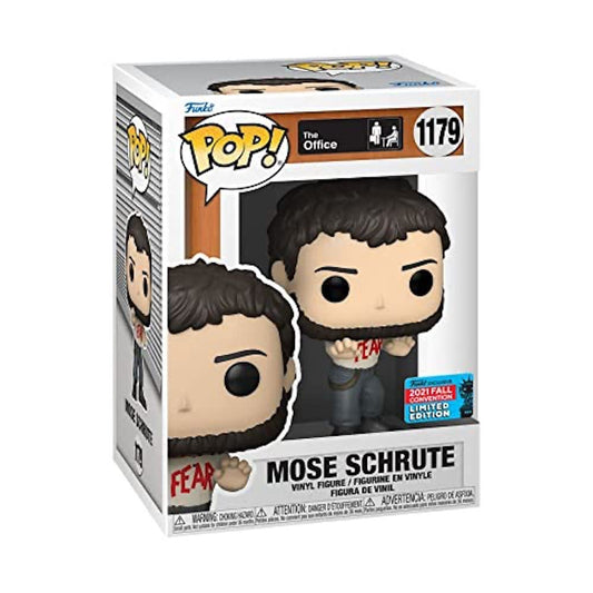 Funko Pop! The Office Mose Schrute Funko Exclusive 2021 Fall Convention Exclusive + Free Protector (box ware)
