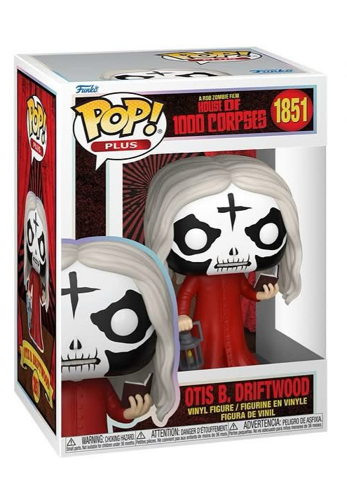 PLUS Funko Pop! A Rob Zombie Film : HOUSE OF 1000 CORPSES - Otis B. Driftwood 1851 Figure + Pop Protector