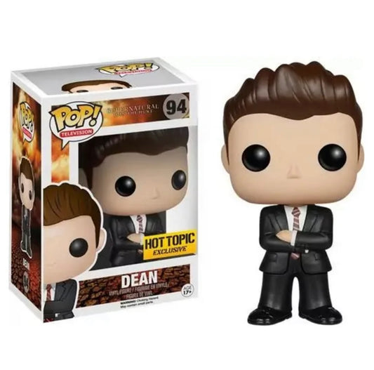 Funko Pop! Supernatural Join The Hunt Dean 94 Hot Topic Exclusive + Free Protector (VAULTED)