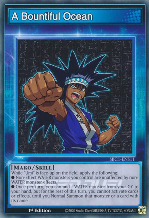 A Bountiful Ocean - Speed Duel: Streets of Battle City (SBC1)