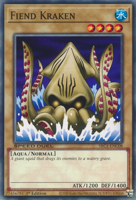 Fiend Kraken - Speed Duel: Streets of Battle City (SBC1)