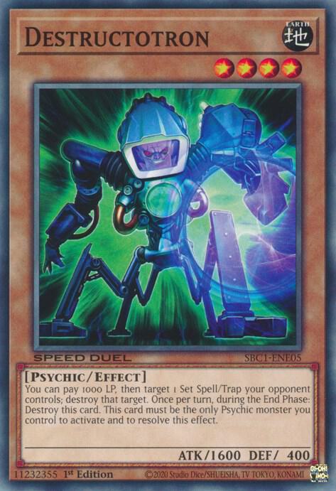 Destructotron - Speed Duel: Streets of Battle City (SBC1)