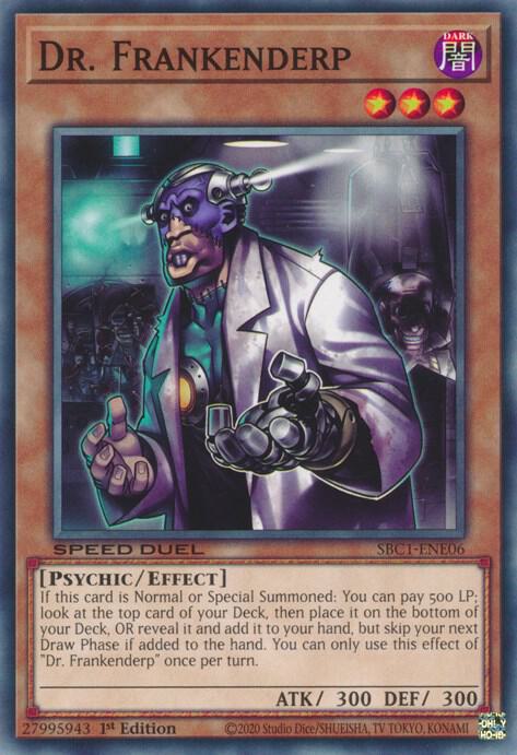 Dr. Frankenderp - Speed Duel: Streets of Battle City (SBC1)