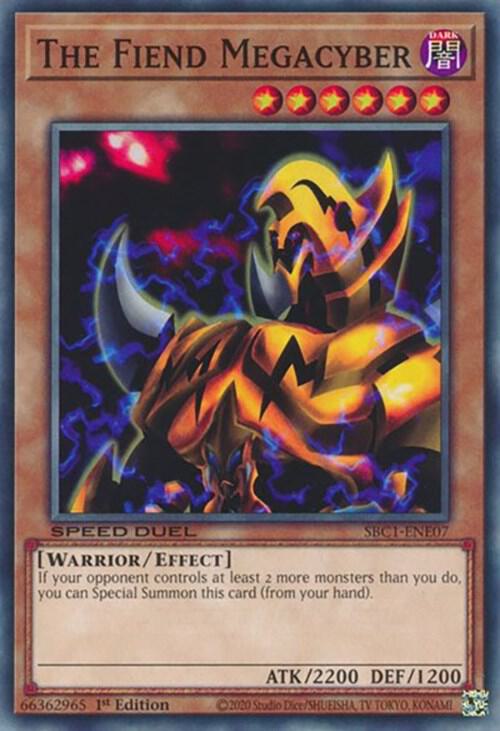 The Fiend Megacyber - Speed Duel: Streets of Battle City (SBC1)