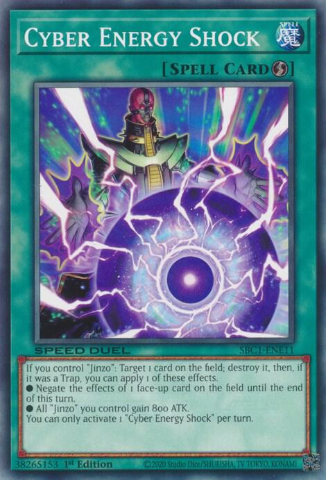 Cyber Energy Shock - Speed Duel: Streets of Battle City (SBC1)