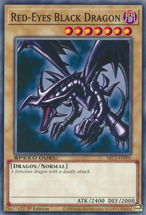 Red-Eyes Black Dragon - Speed Duel: Streets of Battle City (SBC1)