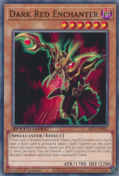 Dark Red Enchanter - Speed Duel: Streets of Battle City (SBC1)