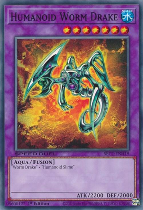 Humanoid Worm Drake - Speed Duel: Streets of Battle City (SBC1)