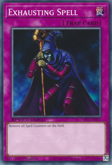 Exhausting Spell - Speed Duel: Streets of Battle City (SBC1)