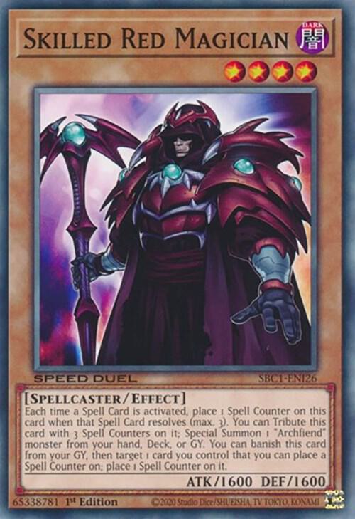 Skilled Red Magician - Speed Duel: Streets of Battle City (SBC1)