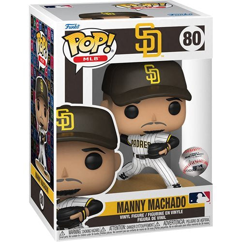 Funko Pop! MLB San Diego Padres - Manny Machado 80 Figure + Pop Protector