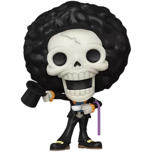 Funko Pop! One Piece - Brook 2447 Figure + Pop Protector