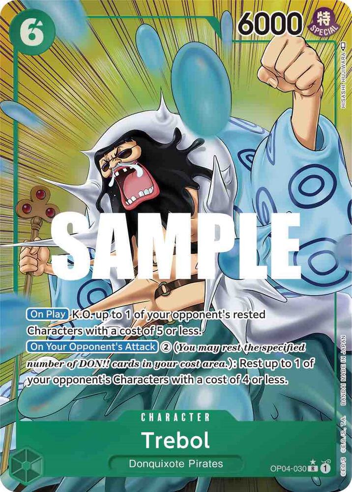 One Piece TCG !Trebol (Alternate Art) - Kingdoms of Intrigue (OP04)