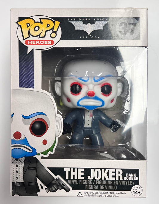 The Joker ( Bank Robber) #37 Pop Funko The Dark Knight + Pop Protector