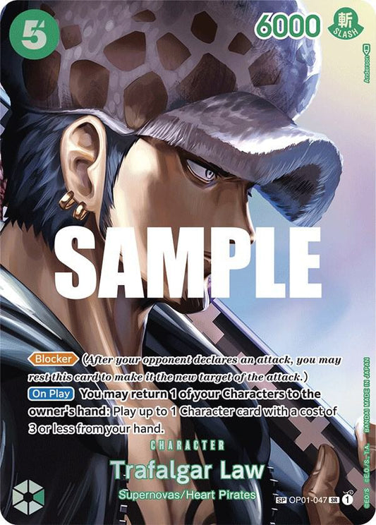 One Piece TCG! Trafalgar Law (SP) - Kingdoms of Intrigue (OP04)