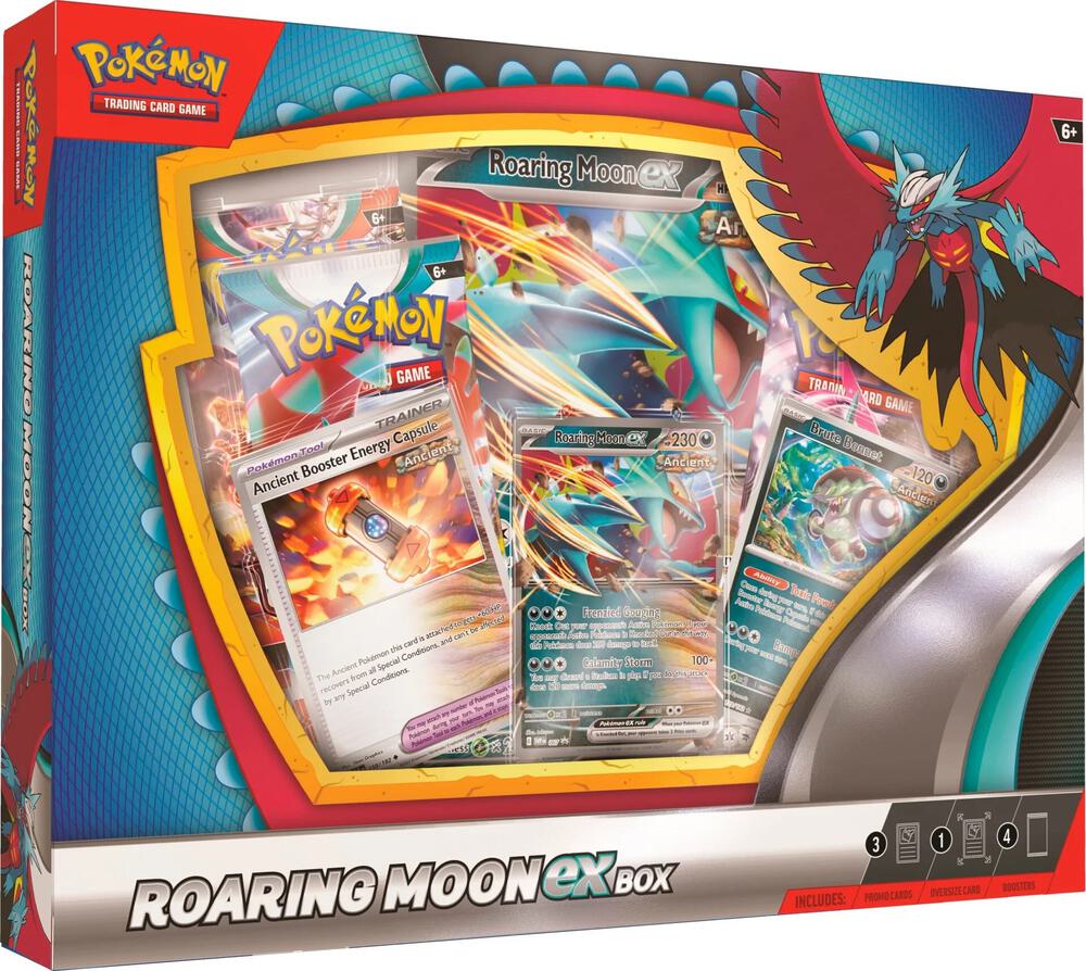 Pokemon TCG! Roaring Moon ex Box - Miscellaneous Cards & Products (MCAP)