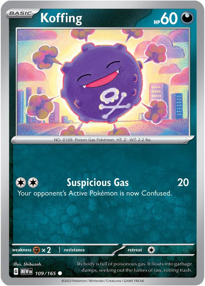 One Piece TCG - Koffing - SV: Scarlet & Violet 151 (MEW)