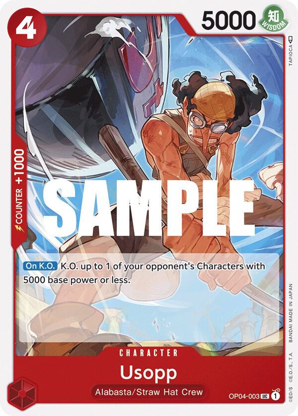 One Piece TCG - Usopp - Kingdoms of Intrigue (OP04)