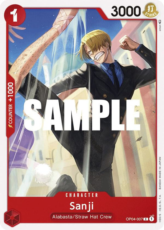 One Piece TCG - Sanji (007) - Kingdoms of Intrigue (OP04)