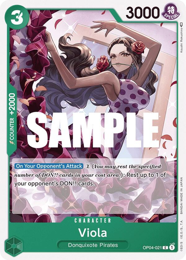 One Piece TCG - Viola - Kingdoms of Intrigue (OP04)