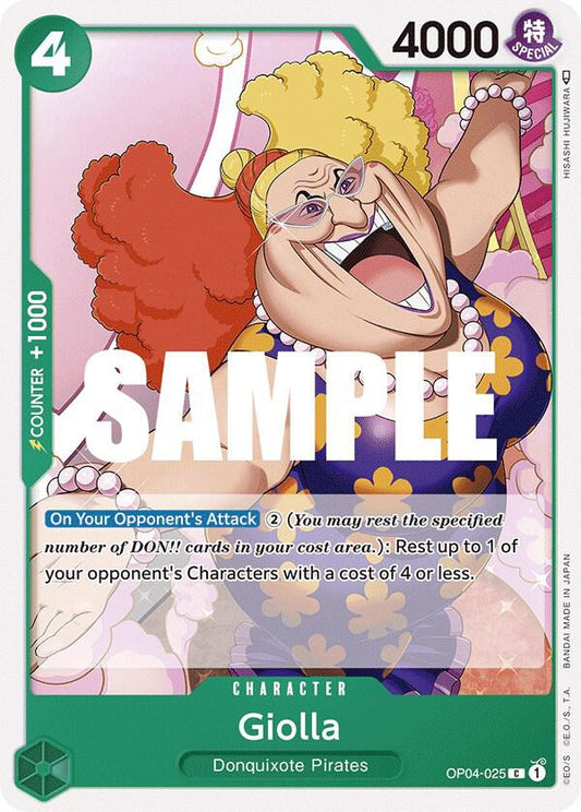One Piece TCG - Giolla - Kingdoms of Intrigue (OP04)