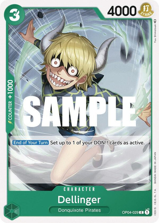 One Piece TCG - Dellinger - Kingdoms of Intrigue (OP04)