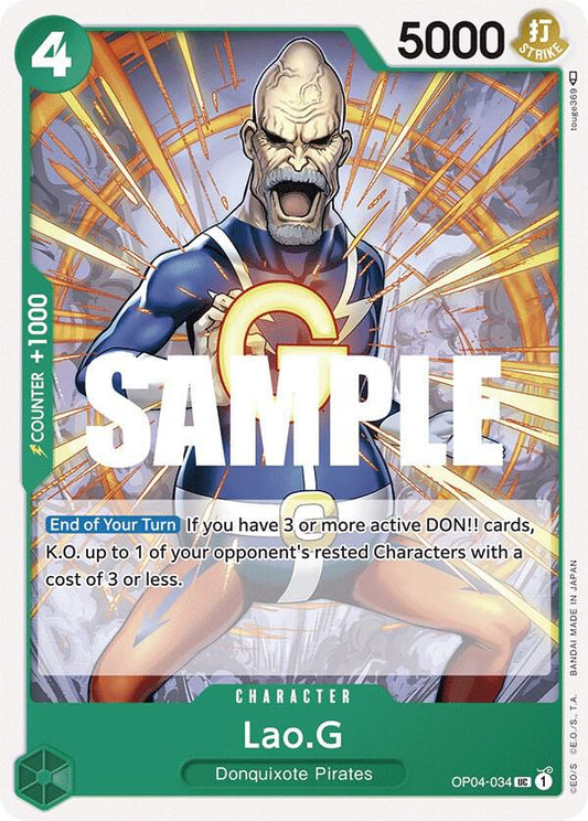 One Piece TCG - Lao.G - Kingdoms of Intrigue (OP04)