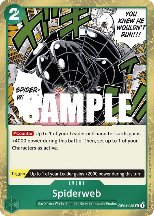 One Piece TCG - Spiderweb - Kingdoms of Intrigue (OP04)