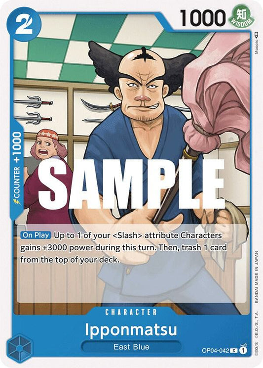 One Piece TCG - Ipponmatsu - Kingdoms of Intrigue (OP04)
