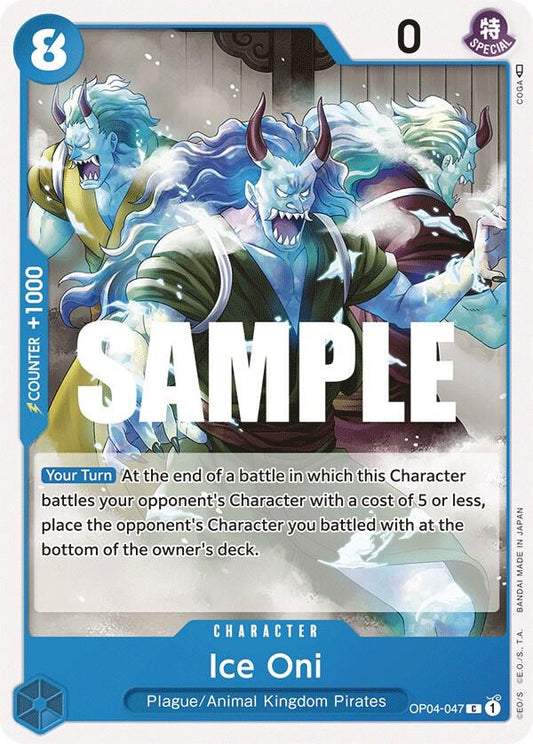 One Piece TCG - Ice Oni - Kingdoms of Intrigue (OP04)