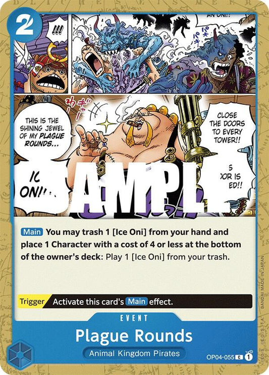 One Piece TCG - Plague Rounds - Kingdoms of Intrigue (OP04)