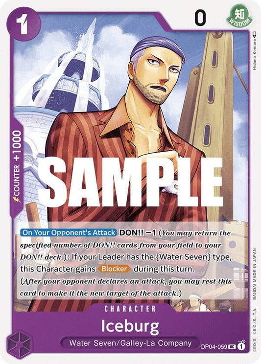 One Piece TCG - Iceburg - Kingdoms of Intrigue (OP04)
