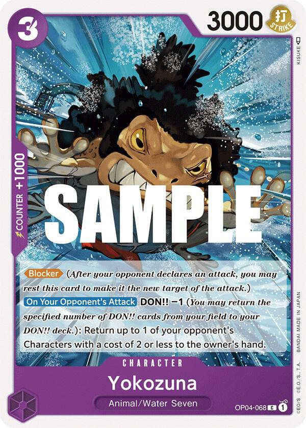 One Piece TCG - Yokozuna - Kingdoms of Intrigue (OP04)